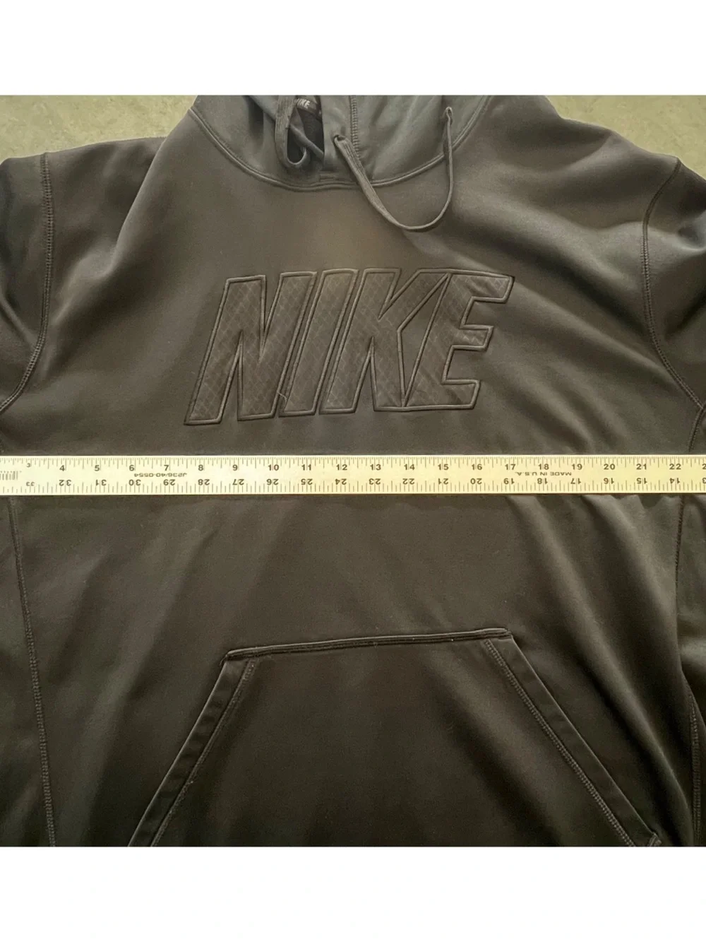 Nike‎ DRI-FIT Therma Training Pullover Hoodie Black Size Large Embroidered Logo